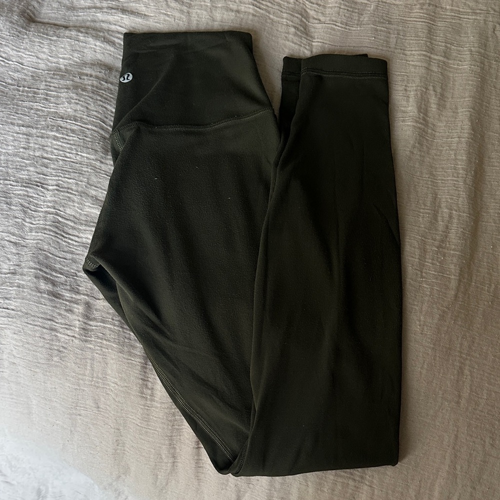 Lululemon Dark Green Align Full Length Leggings